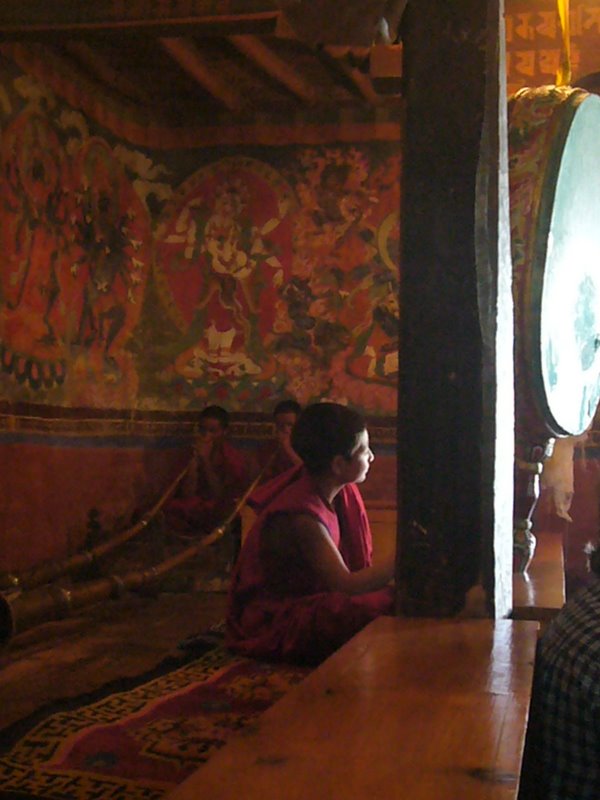 Travel - India - Ladakh - Thikse - The Top - Prayers